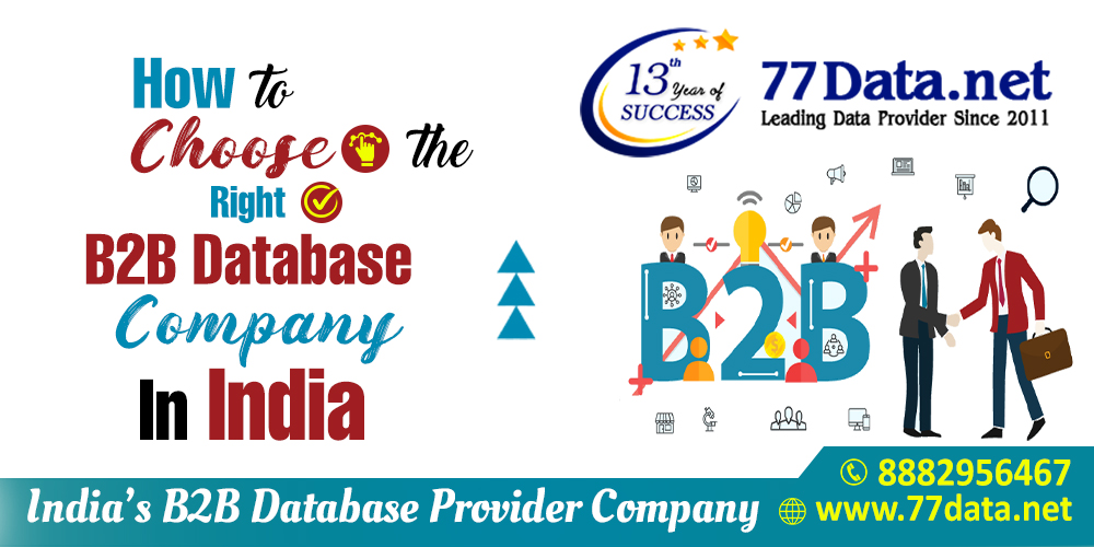 how to choose right b2b data provider company