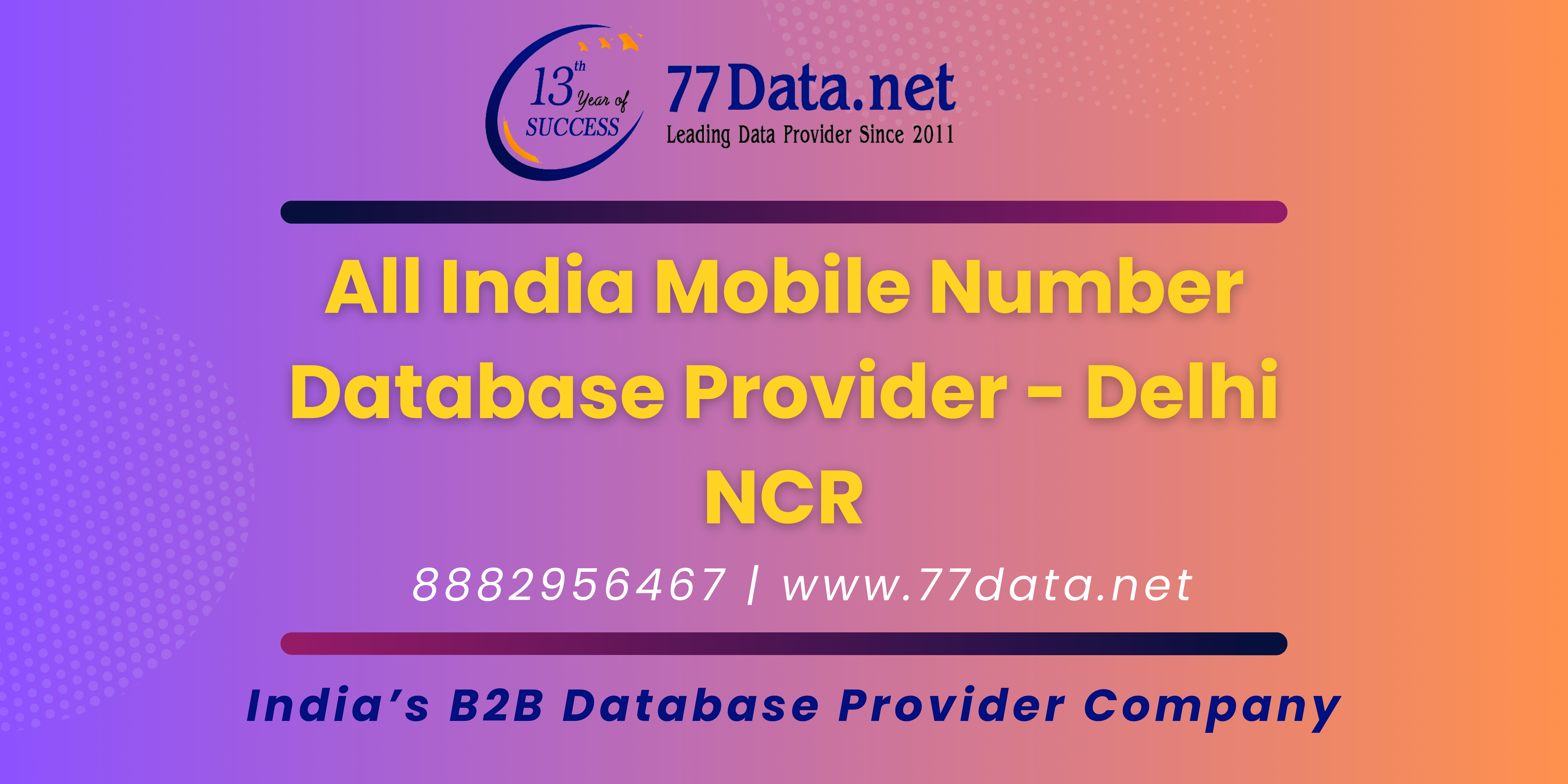 Mobile Number Database Provider