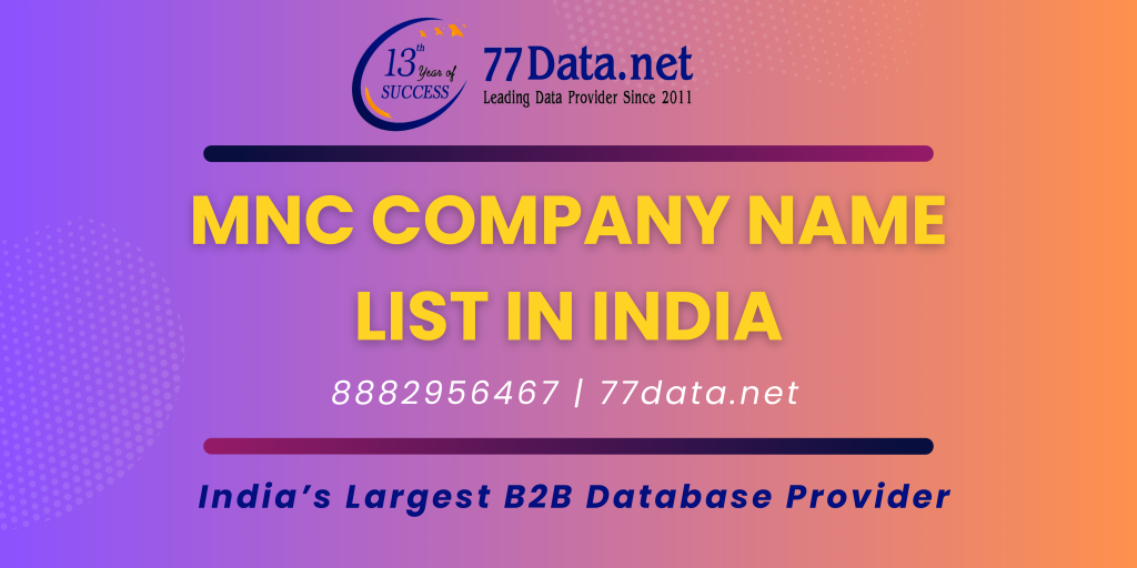 Download the MNC (Multinational) Company Name List in India