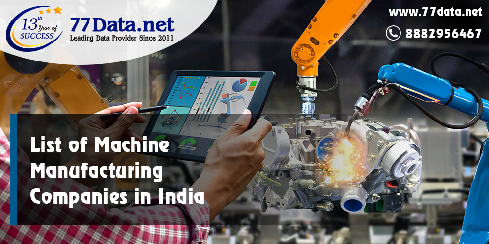 list of machine manufacturing companies in India